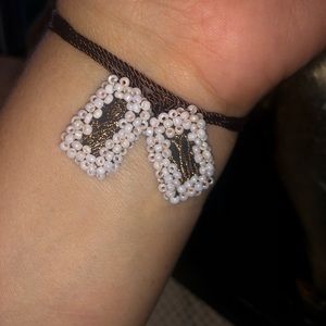 Beaded white scapulars ❤️🙏🏻 virgen del Carmen